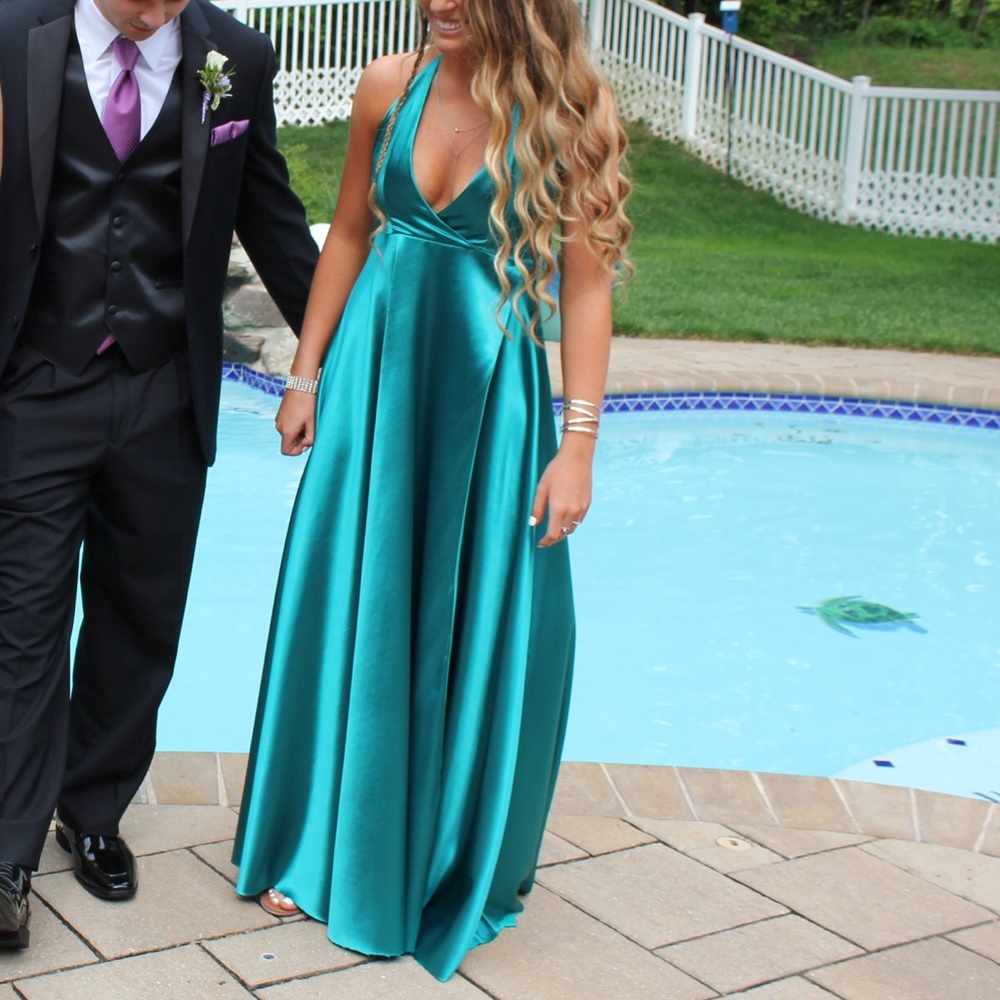 Elegant satin Dress